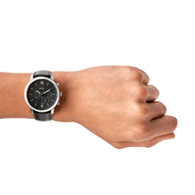 Load image into Gallery viewer, Neutra Chronograph Black Leather Watch