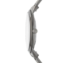 Load image into Gallery viewer, The Minimalist Three-Hand Smoke Stainless Steel Watch