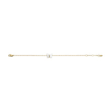 Load image into Gallery viewer, Radiant Wings White Mother of Pearl Butterfly Chain Bracelet