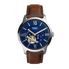 Load image into Gallery viewer, Townsman Automatic Brown Leather Watch