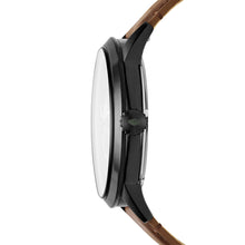 Load image into Gallery viewer, Townsman 48mm Automatic Brown Leather Watch