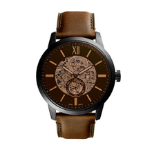 Load image into Gallery viewer, Townsman 48mm Automatic Brown Leather Watch