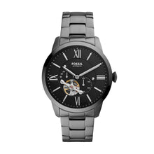 Load image into Gallery viewer, Townsman Automatic Smoke Stainless Steel Watch