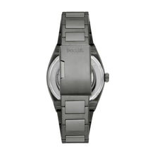 Load image into Gallery viewer, Everett Automatic Smoke Stainless Steel Watch