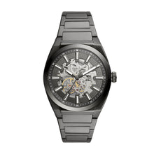 Load image into Gallery viewer, Everett Automatic Smoke Stainless Steel Watch