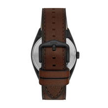 Load image into Gallery viewer, Everett Automatic Dark Brown LiteHide™ Watch