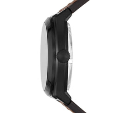 Load image into Gallery viewer, Everett Automatic Dark Brown LiteHide™ Watch