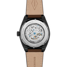 Load image into Gallery viewer, Everett Automatic Dark Brown LiteHide™ Watch