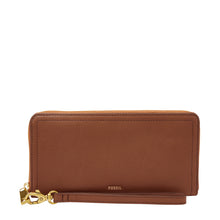 Load image into Gallery viewer, Logan RFID Zip Around Clutch