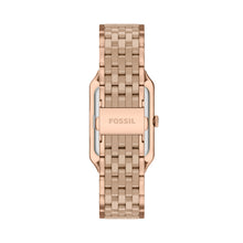 Load image into Gallery viewer, Raquel 26mm Three-Hand Date Rose Gold-Tone Stainless Steel &amp; Salted Caramel Ceramic Watch
