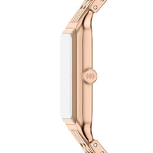 Load image into Gallery viewer, Raquel 26mm Three-Hand Date Rose Gold-Tone Stainless Steel &amp; Salted Caramel Ceramic Watch
