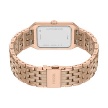 Load image into Gallery viewer, Raquel 26mm Three-Hand Date Rose Gold-Tone Stainless Steel &amp; Salted Caramel Ceramic Watch
