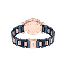 Load image into Gallery viewer, Fossil Carlie Blue Analogue Watch CE1140
