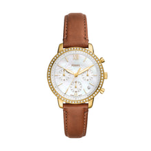 Load image into Gallery viewer, Neutra Chronograph Medium Brown Leather Watch
