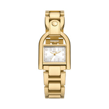 Load image into Gallery viewer, Harwell Three-Hand Gold-Tone Stainless Steel Watch
