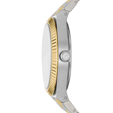 Load image into Gallery viewer, Scarlette Three-Hand Two-Tone Stainless Steel Watch
