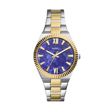 Load image into Gallery viewer, Scarlette Three-Hand Two-Tone Stainless Steel Watch
