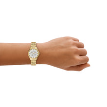 Load image into Gallery viewer, Gilmore Three-Hand Gold-Tone Stainless Steel Watch
