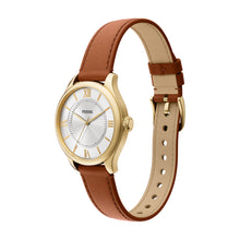 Load image into Gallery viewer, Gilmore Three-Hand Brown Leather Watch - Fossil Singapore
