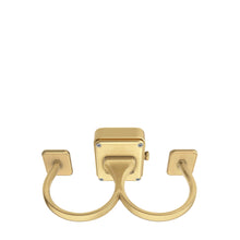Load image into Gallery viewer, Raquel Watch Ring Two-Hand Gold-Tone Stainless Steel Watch
