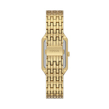 Load image into Gallery viewer, Raquel Three-Hand Date Gold-Tone Stainless Steel Watch
