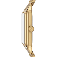 Load image into Gallery viewer, Raquel Three-Hand Date Gold-Tone Stainless Steel Watch
