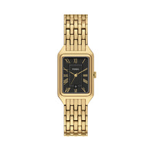 Load image into Gallery viewer, Raquel Three-Hand Date Gold-Tone Stainless Steel Watch

