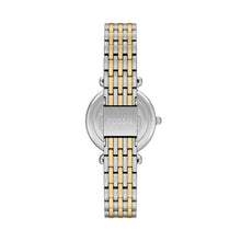 Load image into Gallery viewer, Carlie Three-Hand Two-Tone Stainless Steel Watch
