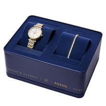 Load image into Gallery viewer, Carlie Three-Hand Two-Tone Stainless Steel Watch
