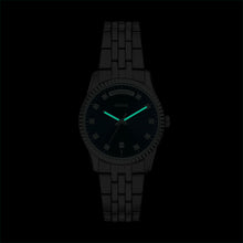Load image into Gallery viewer, Scarlette Three-Hand Day-Date Stainless Steel Watch
