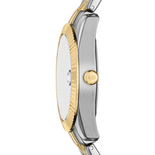 Load image into Gallery viewer, Scarlette Three-Hand Date Two-Tone Stainless Steel Watch
