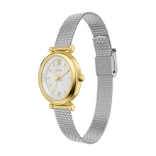 Load image into Gallery viewer, Carlie Mini Three-Hand Stainless Steel Watch
