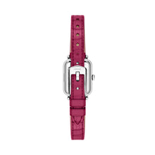 Load image into Gallery viewer, Raquel Two-Hand Pink Leather Watch
