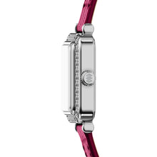 Load image into Gallery viewer, Raquel Two-Hand Pink Leather Watch
