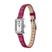 Load image into Gallery viewer, Raquel Two-Hand Pink Leather Watch
