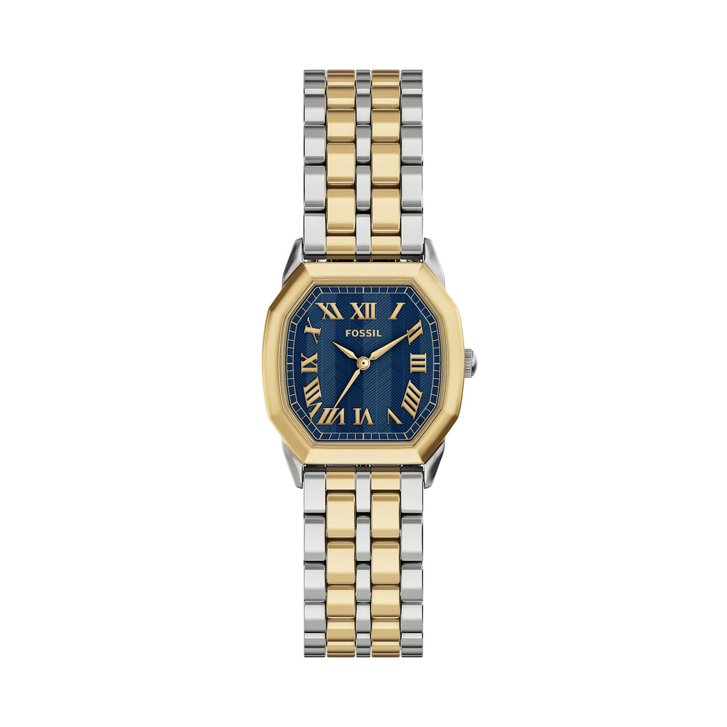 Harlow 27mm Three-Hand Two-Tone Stainless Steel Watch