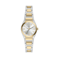 Load image into Gallery viewer, Everett Three-Hand Two-Tone Stainless Steel Watch
