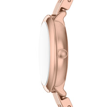 Load image into Gallery viewer, Jacqueline Three-Hand Rose Gold-Tone Stainless Steel Watch
