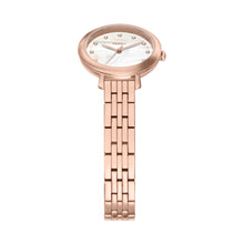Load image into Gallery viewer, Jacqueline Three-Hand Rose Gold-Tone Stainless Steel Watch
