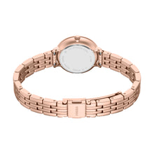 Load image into Gallery viewer, Jacqueline Three-Hand Rose Gold-Tone Stainless Steel Watch
