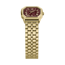 Load image into Gallery viewer, Harlow 27mm Three-Hand Gold-Tone Stainless Steel Watch
