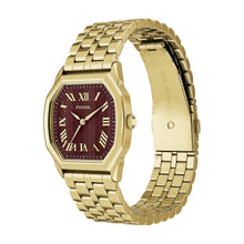 Load image into Gallery viewer, Harlow 27mm Three-Hand Gold-Tone Stainless Steel Watch
