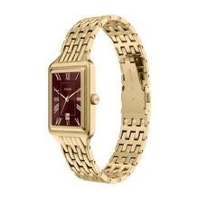 Load image into Gallery viewer, Raquel 23mm Three-Hand Date Gold-Tone Stainless Steel Watch
