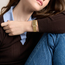 Load image into Gallery viewer, Raquel 23mm Two-Hand Gold-Tone Stainless Steel Watch
