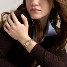 Load image into Gallery viewer, Raquel 23mm Two-Hand Gold-Tone Stainless Steel Watch
