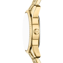 Load image into Gallery viewer, Scarlette 34mm Three-Hand Day-Date Gold-Tone Stainless Steel Watch
