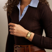 Load image into Gallery viewer, Fossil Raquel Gold Tone Analogue Watch ES5528
