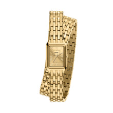 Load image into Gallery viewer, Fossil Raquel Gold Tone Analogue Watch ES5529
