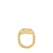 Load image into Gallery viewer, Fossil Watch Ring Gold Tone Analogue Watch ES5535
