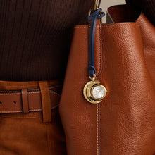 Load image into Gallery viewer, Fossil Watch Bag Charm Blue Analogue Watch ES5538
